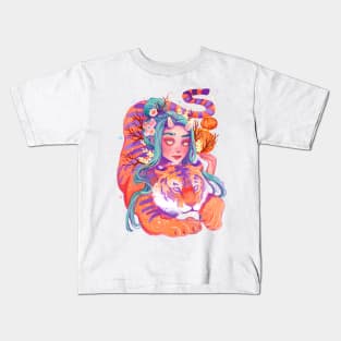 Oni tigress Kids T-Shirt